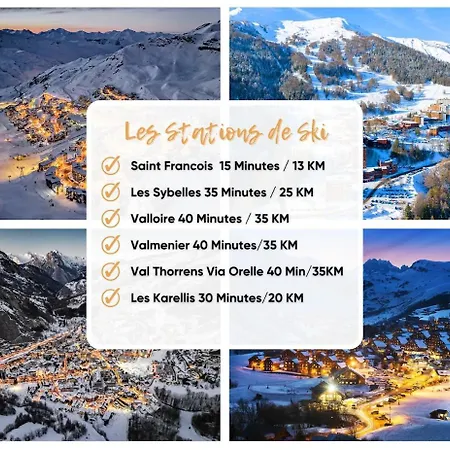 Escapade Mauriennaise Vakantiehuis Saint Avre la Chambre